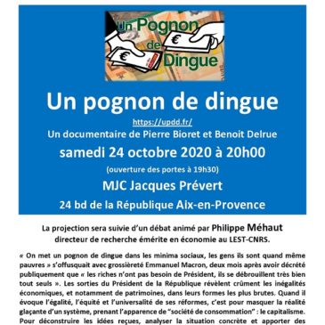 Projection débat – 24 octobre à 18h00