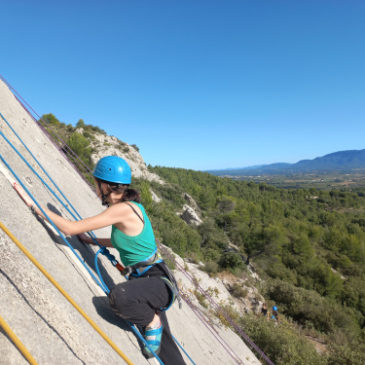 escalade en falaise