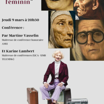 Conférence d’histoire de l’art « Vieillir au féminin »