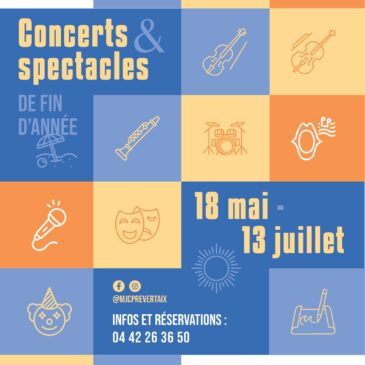 Concerts et spectacles de fin d’année