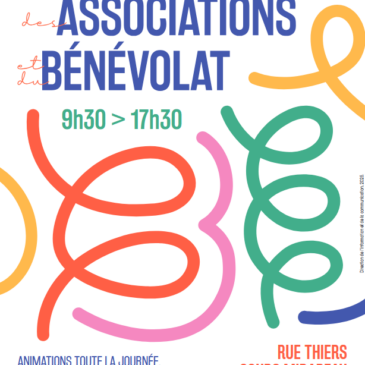 14 sept – Forum des associations et du bénévolat