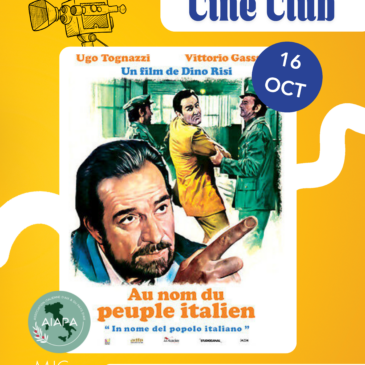 16 oct – Au nom du peuple italien