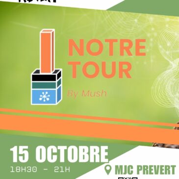15 oct – Atelier « Notre Tour »