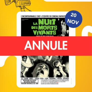 20 nov – La nuit des morts vivants