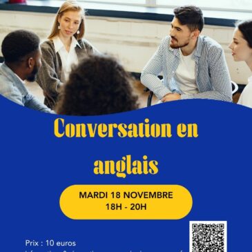 18 nov – Conversation en anglais