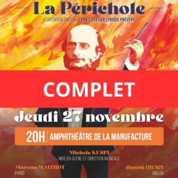 27 nov – La Périchole