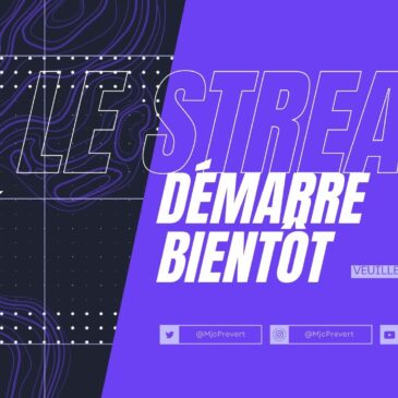 Création émission Twitch (12/17 ans)