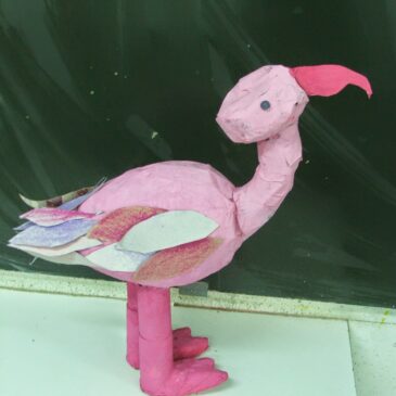 sculpture en papier mâché (6/10 ans)
